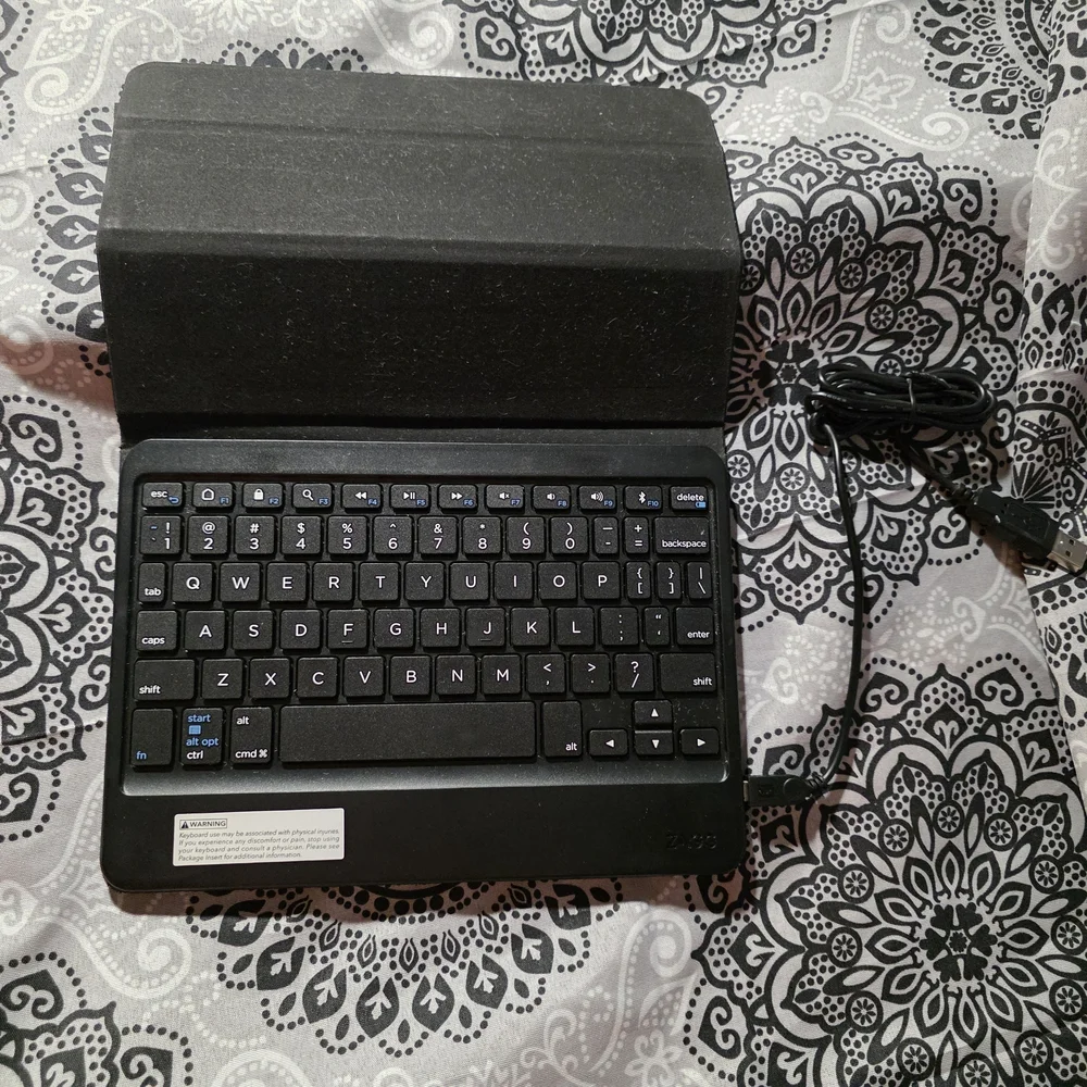 Black Tablet Keyboard Case